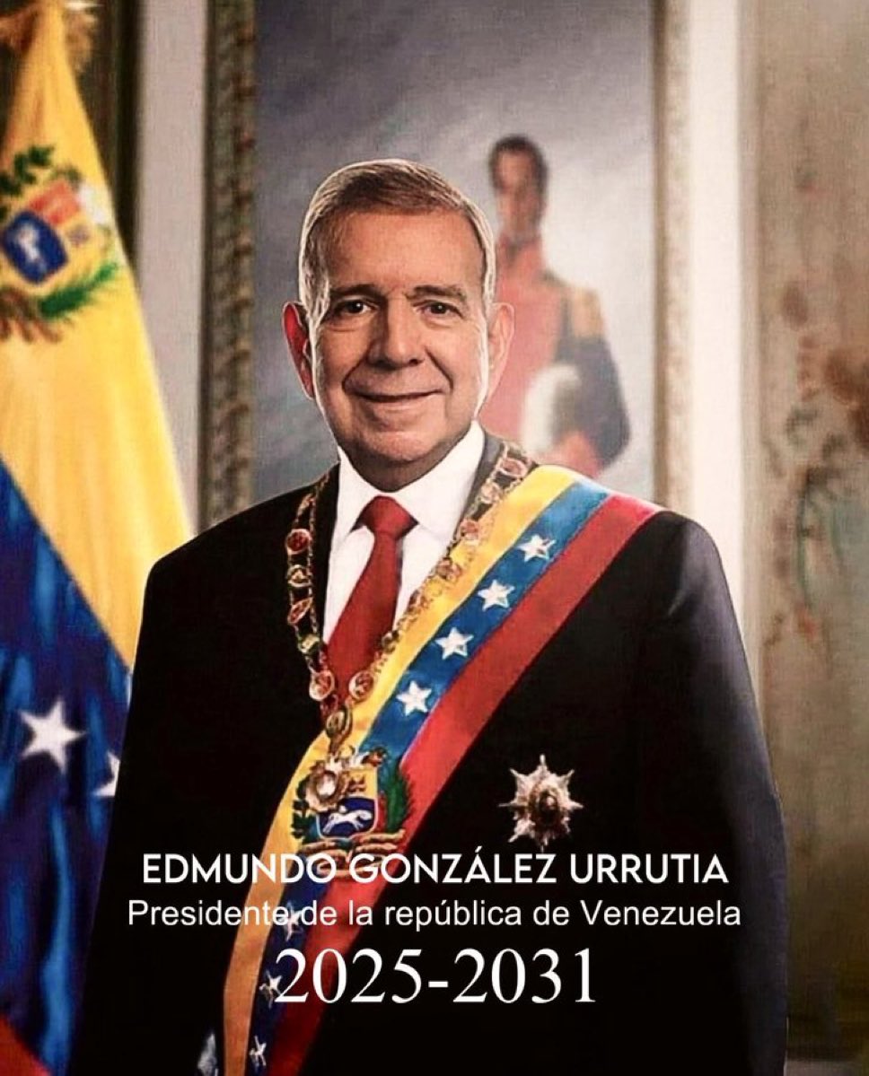 Edmundo González presidente de Venezuela 2025-2031

Que la humanidad replique