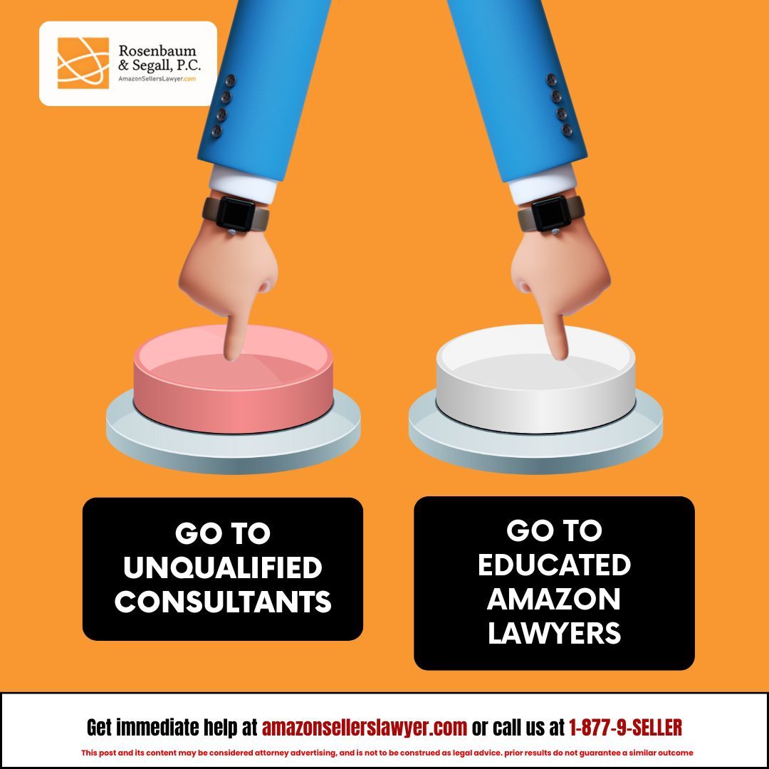 AmazonSellerLaw's tweet image. How to Protect Your Amazon Business with the Right Help for Seller Account Issues

👉 Take action today. Visit AmazonSellersLawyer.com or call 1-877-9-SELLER for immediate support.

#AmazonSeller #SellerSupport #AmazonSuspensionHelp #EcommerceSolutions #AccountReinstatement