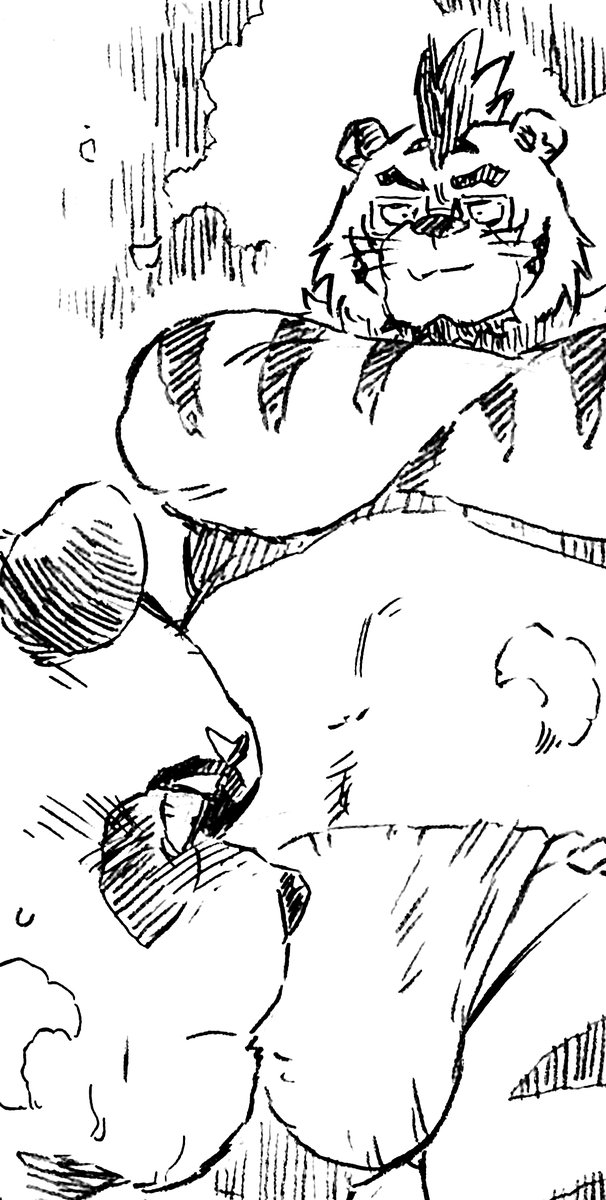 INUGOKUDO's tweet photo. #BrunoFurry #新春けもケット新刊から先取り一コマ  新春けもケットまで残り8日 本編で塗りなど描写に変更が入ります https://t.co/TyEin0HoWa