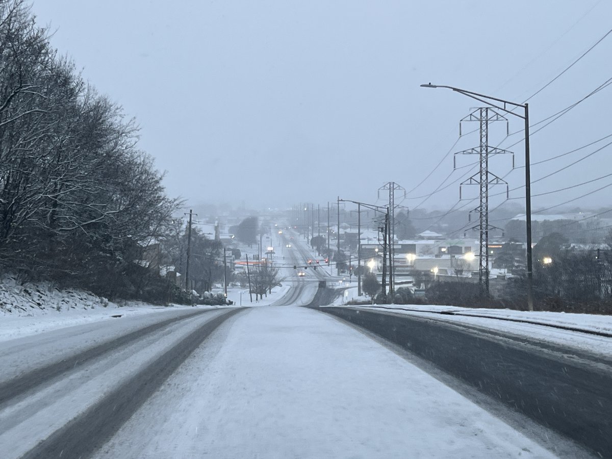 🌨️ The Public Works team is hustling to tackle the hazardous road conditions. Make sure to follow along with @HsvPolice for the latest on road closures. 🌡️ 

📲 Sign up for City Alerts to get road status updates via text and email 👉 bit.ly/3Tvqs5g