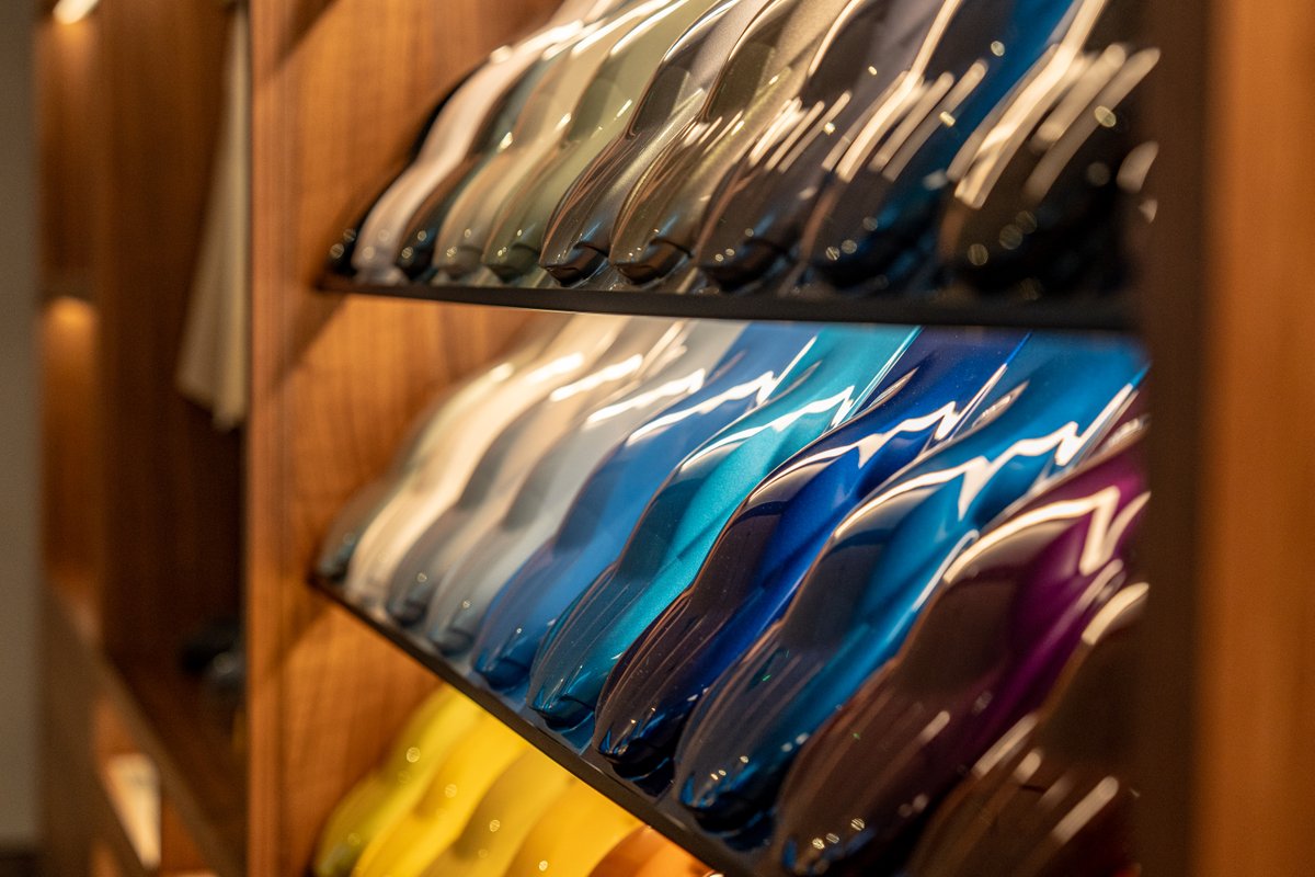 GRANGEMOTORS's tweet image. Bring your vision to life in our state-of-the-art specification lounge. 

From the leather interior to the brake calipers, build your bespoke car to match your exact vision. 

Contact our Sales Department to book your appointment today.

#AstonMartinBirmingham #Specification