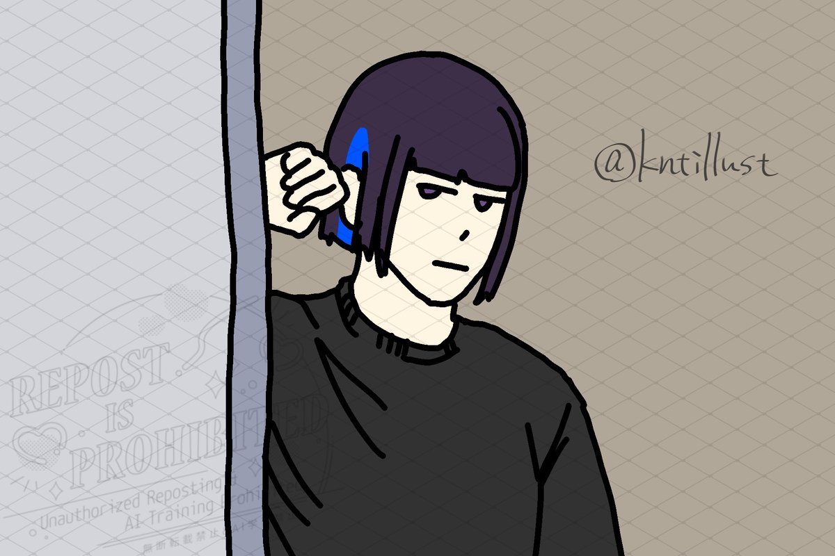 kntIllust's tweet photo. #カナァート　
ミッチーパロ　哉兎差分 https://t.co/fEjW0RBEII