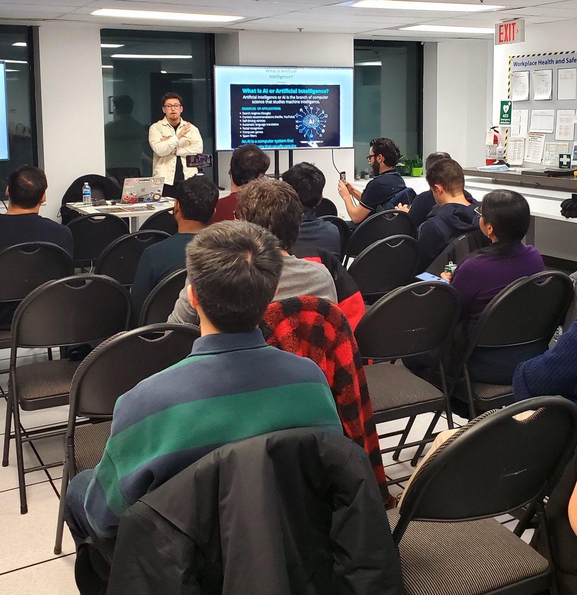 Our first Toronto DevOps Enterprise Usergroup event of the year was a great success!

A huge thank you to Kaan Turgut for sharing his expertise and insights in today's fast-paced DevOps environment. 

Our next event will be on Feb 13. meetup.com/toronto-enterp… #AI #DevOps #GitHub