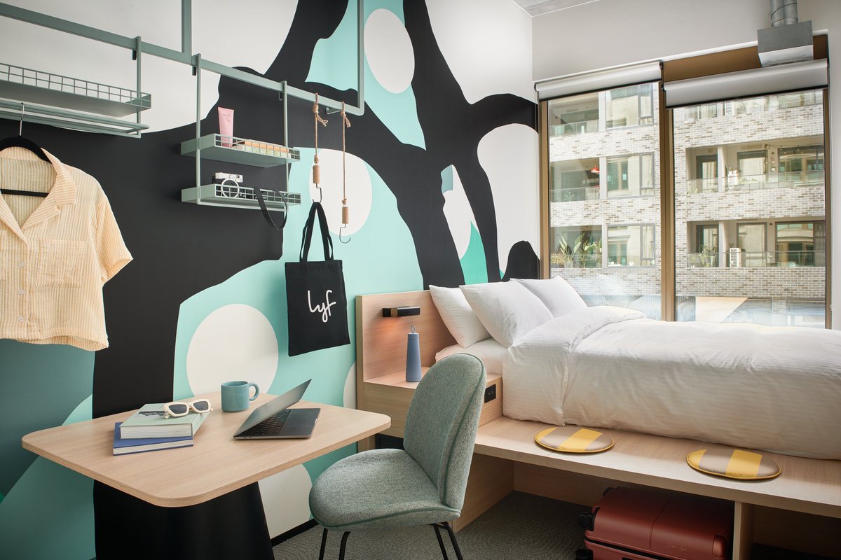 aussiegateway's tweet image. Modern living in Melbourne. Enjoy stylish and comfortable bedrooms at lyf Collingwood Melbourne.

&amp;gt;&amp;gt;&amp;gt;bit.ly/3Xxl5o8

#lyfCollingwoodMelbourne #Melbourne #Collingwood #StylishLiving #TravelInspiration #CollingwoodServicedApartments