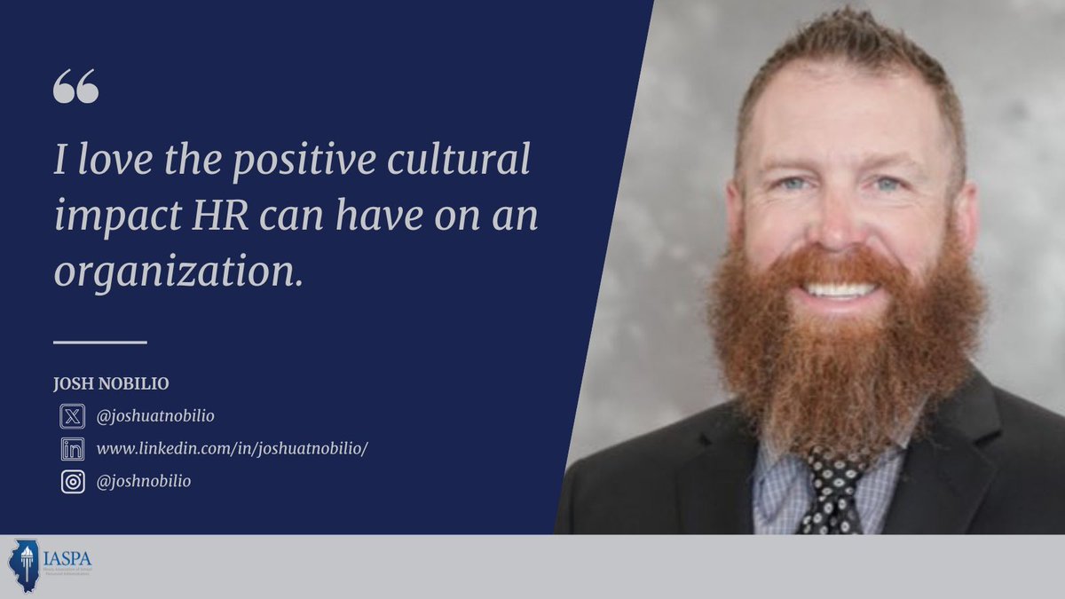 🏀🎣 This week’s #FollowMeFriday shines on Josh Nobilio, Assistant Superintendent of HR at CHSD 155! A proud Marquette Basketball fan 🏀 and avid fisherman 🎣, Josh is passionate about HR’s power to shape culture in schools.
Follow him: <a href="/joshuatnobilio/">Joshua T Nobilio</a>
#ILHRLeaders
