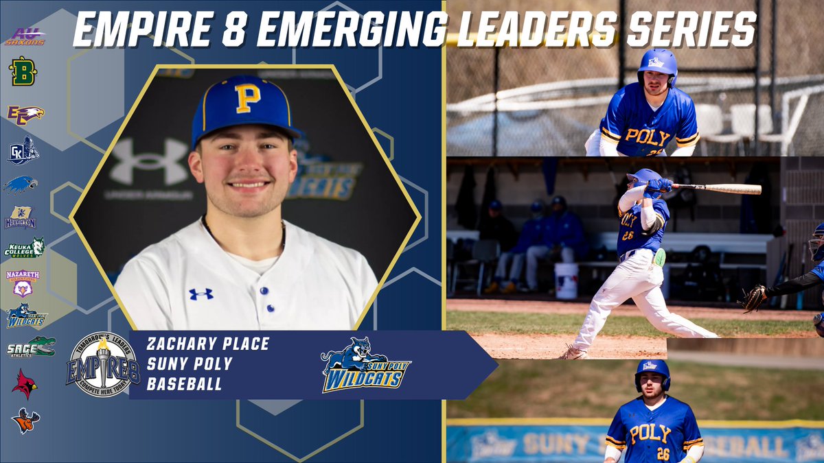 Empire 8 Emerging Leaders Series: Zachary Place, SUNY Poly
empire8.com/news/2025/1/8/…

#E8 #E8Proud #LeadersCompeteHere #WhyD3