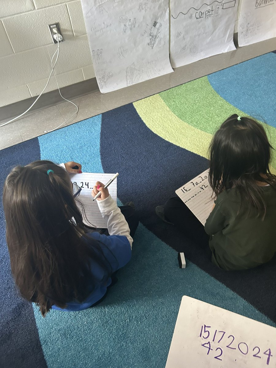 Warming up our math brains!