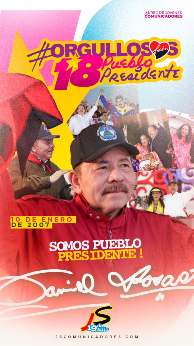 💥10 Enero 2007

Somos Pueblo Presidente, por más infraestructura vial, más salud y educación gratuita y de calidad. Orgullosos de vivir bien y bonito.

<a href="/huella_sandinis/">HUELLA SANDINISTA🇳🇮</a>
<a href="/CsarLogon2504/">César López González</a>
<a href="/porfirioorozco5/">🇳🇮 Porfirio Orozco</a>

#UnidosEnVictorias #Orgullosos18PuebloPresidente