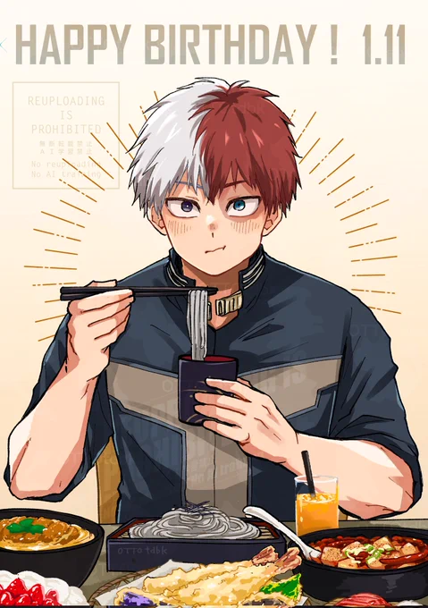 お誕生日おめでとう#轟焦凍生誕祭2025#轟焦凍誕生祭2025 