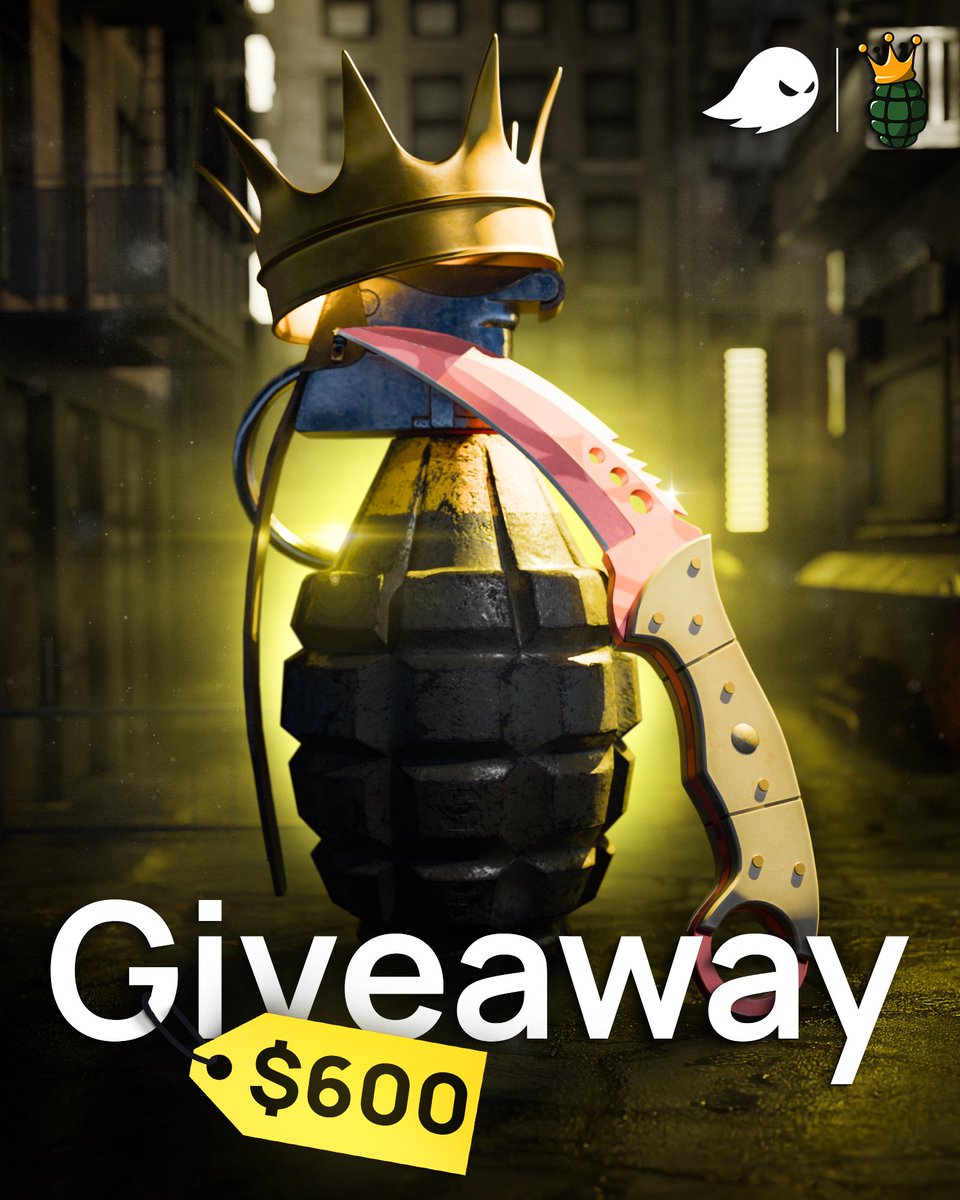 $600 GIVEAWAY BY 👑 x 👻

To celebrate my collabro with Skinvault.gg, a trading site made by my Finnish friends, we’re giving away a Talon Knife Slaughter FT! 👇

Want it?
✅ Follow <a href="/Skinvault_gg/">Skinvault</a> &amp; <a href="/NadeKing/">NadeKing</a>
🔁 Retweet &amp; like this post

GL &amp; HF, winner on 19th January.