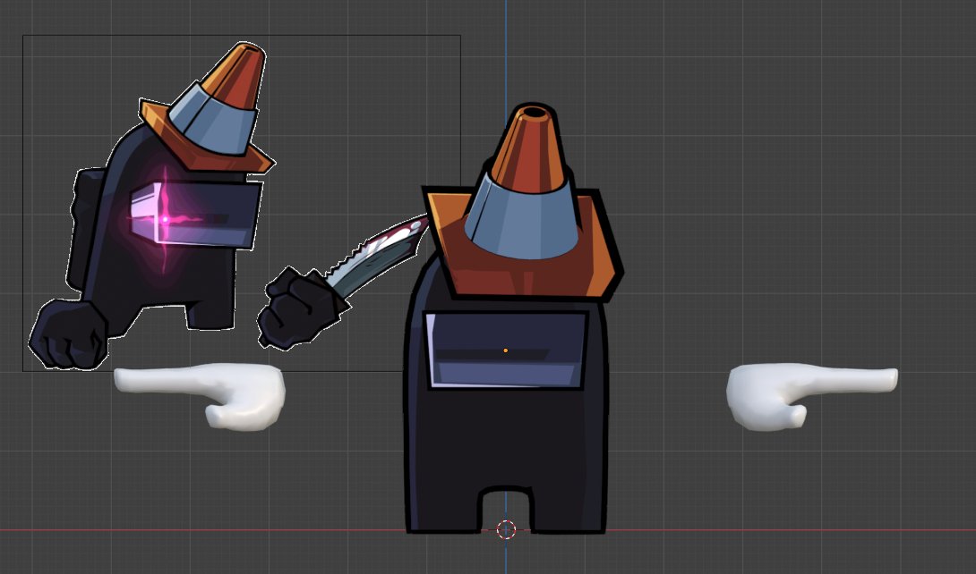 pytholiusmogus's tweet photo. I'm doing my own take on the Scrapped Black Impostor from Vs. Evil  Impostor. I even tried doing the parasite mouth! :D

#vsimpostor #vsevilimpostor #evilimpostor #blackimpostorfnf #blackimpostor https://t.co/2qscOdaOkO