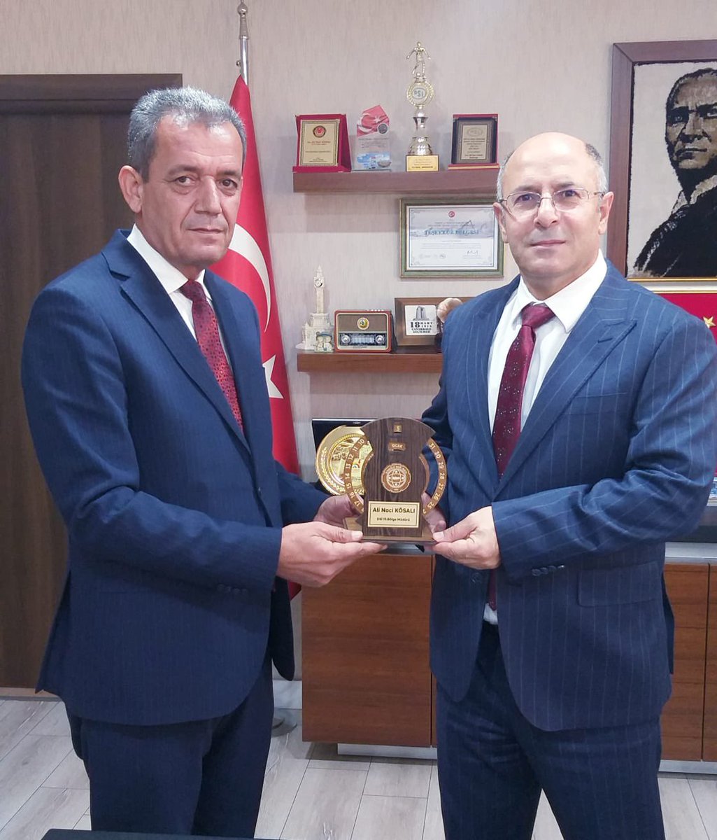 Enerji Bir-Sen Gap Şube Başkanı Abdullah Karababa ve yönetim kurulu Bölge Müdürümüz Ali Naci Kösalı’yı ziyaret etti. Nazik ziyaretlerinden dolayı teşekkür ederiz.