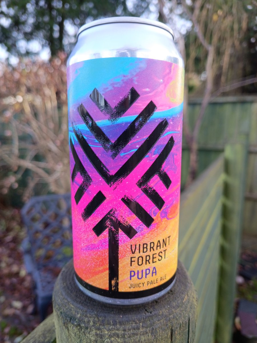 pop_star's tweet image. Pupa a 4.5% Juicy Pale Ale from #vibrantforestbrewery Colour gold. Flavour tropical. 7.0/10
#vibrantforest
#hardleybeer #hampshirebeer
#beerinacan #beerlover #beerpaleale #beergeek #craftpaleale #craftbeerpaleale #craftbeerpics #palealebeer #paleale #beerreview #juicypaleale