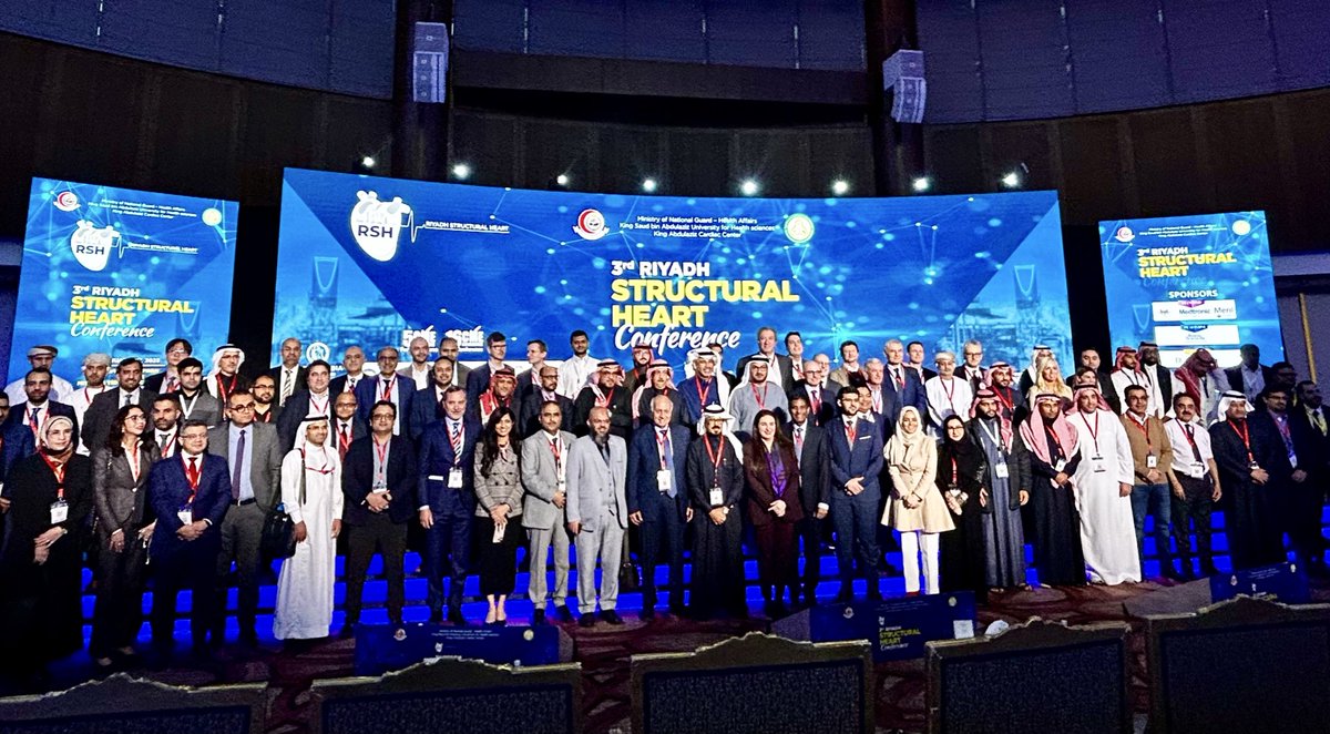 Dr. Purvi Parwani (@purviparwani) on Twitter photo Few incredible days at #RSH2025
How fortunate we are to be part of the global cardiology community working towards the goal of #CVhealth advancement worldwide
<a href="/HeartStructural/">Riyadh Structural Heartمؤتمر الرياض لصمامات القلب</a> Few incredible days at #RSH2025
How fortunate we are to be part of the global cardiology community working towards the goal of #CVhealth advancement worldwide
<a href="/HeartStructural/">Riyadh Structural Heartمؤتمر الرياض لصمامات القلب</a>
