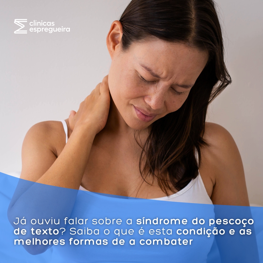 João Espregueira-Mendes e Rogério Pereira, no artigo – “A epidemia oculta da era digital”, explicam que a Síndrome do Pescoço de Texto é um termo utilizado para descrever uma condição associada ao uso prolongado de dispositivos móveis.

Ler artigo👇
clinicaespregueira.com/artigo-de-opin…