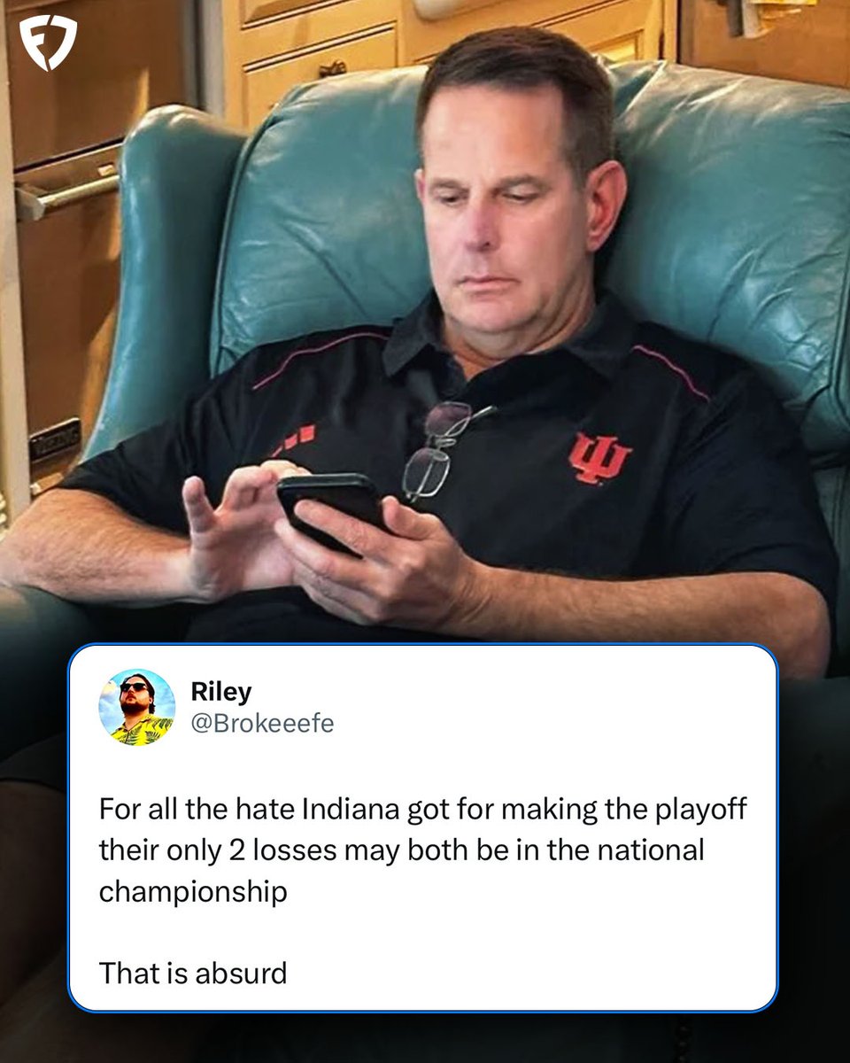 FanDuel's tweet image. EVERYONE owes Indiana an apology 😅

via @Brokeeefe | #PlayoffPayoff