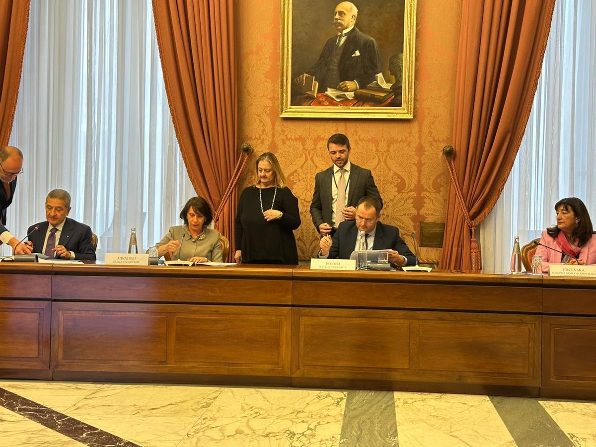 CBK high-level delegation at the Central Bank of Italy to sign the Letter of Intent for launching the Instant Payments project (TIPS Clone)

The joint press release 🔗 shorturl.at/mzdHc 
 
 News link 🔗 shorturl.at/VJJGZ