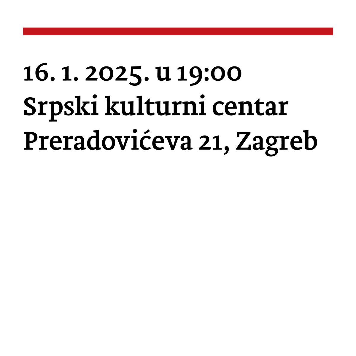 25. godina Novosti slavimo izložbom "Imamo Novosti!", koju otvaramo u četvrtak, 16. 1. u 19 sati u SKC-u u Preradovićevoj 21 u Zagrebu.

Kroz 26 naslovnica, ova izložba predstavlja sažetak našeg rada i želju jedne manjinske zajednice da bude aktivan glas u društvu čiji je dio!