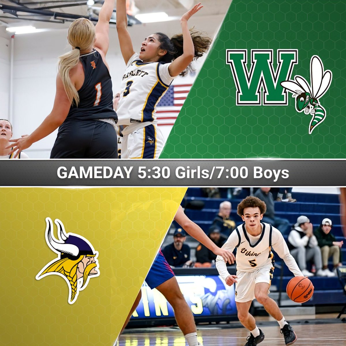Haslett Boys Basketball (@hasletthoops) on Twitter photo Two for the price one tonight with a Girls/Boys Varsity double header. The Vikings host the Hornets of Williamston in league action. Watch: youtube.com/@haslettmediap…
<a href="/517_hoops/">517hoops</a>
<a href="/brian_calloway/">Brian Calloway</a> <a href="/GlacSports/">Greater Lansing Sports</a> <a href="/midwestprephoop/">Midwest Prep Hoops</a> <a href="/HaslettGBB/">HaslettGirlsBasketball</a> Two for the price one tonight with a Girls/Boys Varsity double header. The Vikings host the Hornets of Williamston in league action. Watch: youtube.com/@haslettmediap…
<a href="/517_hoops/">517hoops</a>
<a href="/brian_calloway/">Brian Calloway</a> <a href="/GlacSports/">Greater Lansing Sports</a> <a href="/midwestprephoop/">Midwest Prep Hoops</a> <a href="/HaslettGBB/">HaslettGirlsBasketball</a>