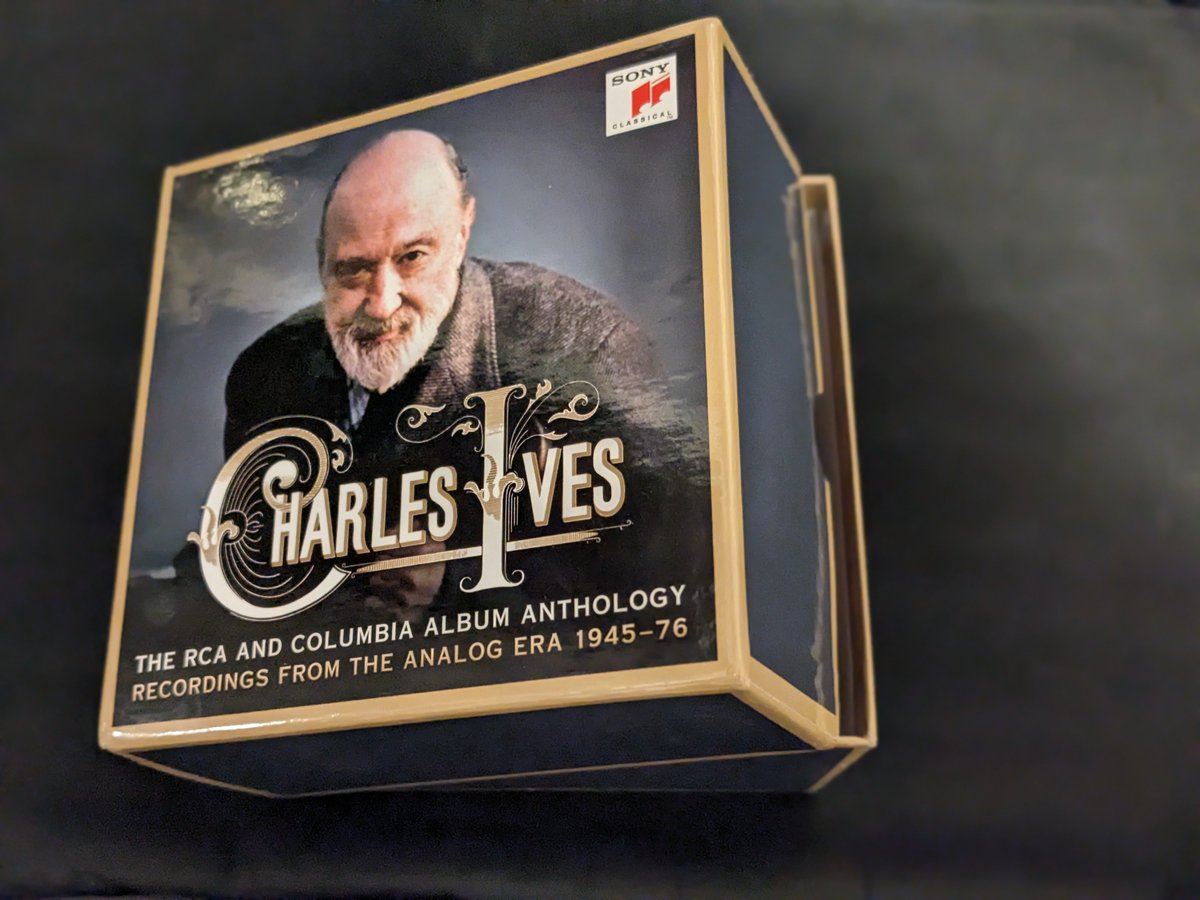 kevinsherwin15's tweet image. For Sony Classical&apos;s recent 22-CD box set, &quot;Charles Ives - The RCA and Columbia Album Anthology,&quot; I was very honored to write the liner notes for this incredible collection of RCA and Columbia recordings! Really enjoyed working on this for the Ives&apos;s 150th Anniversary!