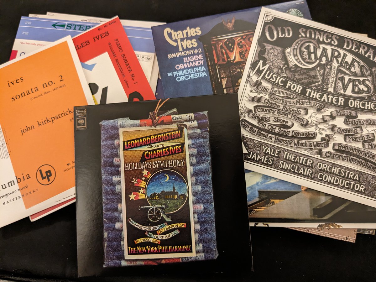 kevinsherwin15's tweet image. For Sony Classical&apos;s recent 22-CD box set, &quot;Charles Ives - The RCA and Columbia Album Anthology,&quot; I was very honored to write the liner notes for this incredible collection of RCA and Columbia recordings! Really enjoyed working on this for the Ives&apos;s 150th Anniversary!