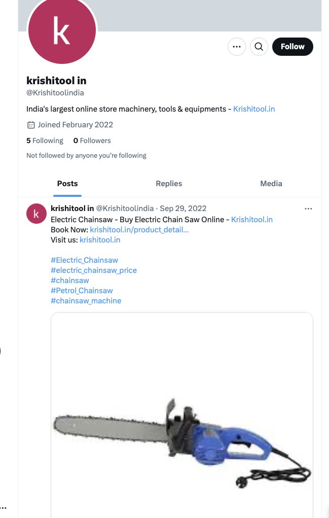 PatelShashiJ's tweet photo. Is @krishitool / @Krishitoolindia  a fraud company benefitting from farmers? We had complaints of orders  been placed online and no delivery or response from company.  @FAIFA_Official @sfacindia @ConsumerCom @consumerforum_ @jagograhakjago @nch1915 @inconsumerforum @KisanSangh79 https://t.co/gtvo2nf0Qm