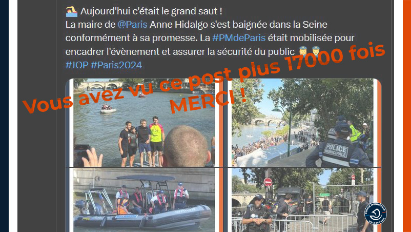 Police Municipale de Paris tweet media