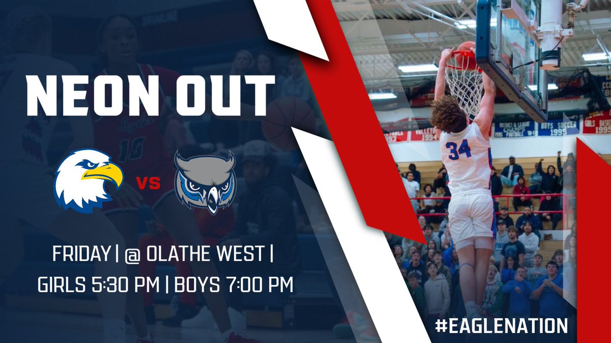 Basketball game tonight is a go 🏀 Let’s show up and cheer on our girls and boys team as they take on the Owls 🦅