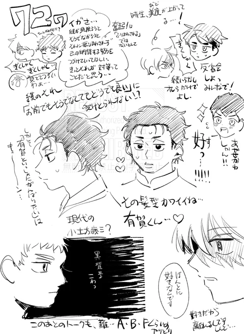 72ワのドらくがき 