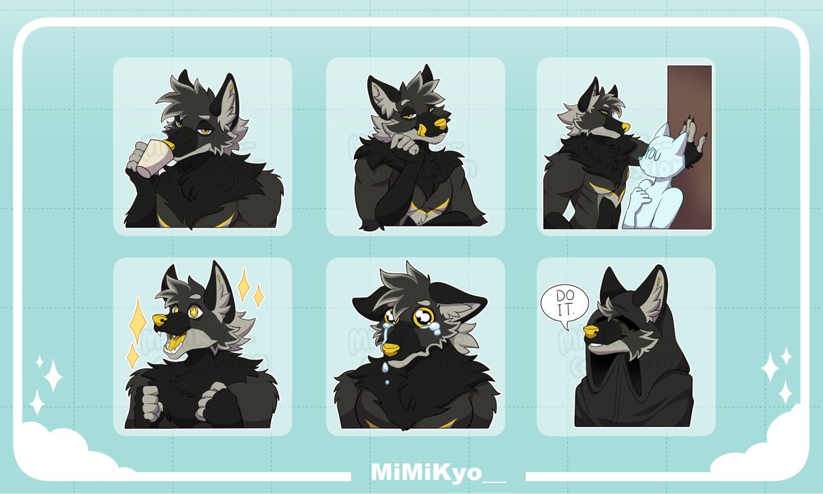 MiMiKyo__'s tweet image. (. ❛ ᴗ ❛.) #Telegramsticker #furryartist #furrycommissions