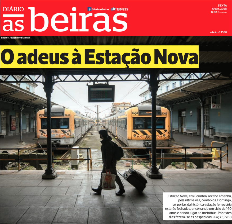 mcencoimbra's tweet photo. O encerramento da Estação Central de Coimbra será um erro histórico e um retrocesso para a cidade e para a região. Coimbra será a única cidade da Europa a encerrar uma estação central no século XXI, e a única a trocar ferrovia em funcionamento por um sistema de autocarros. https://t.co/nZvTZc4V6s