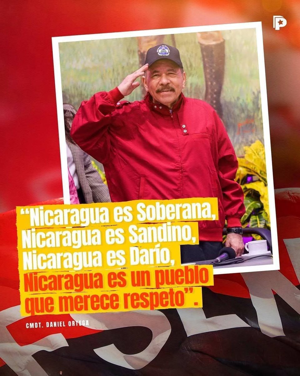 #Nicargua Pueblo bendito y digno...somos Pueblo Presidente #Orgullosos18PuebloPresidente seguimos avanzando en paz y prosperidad