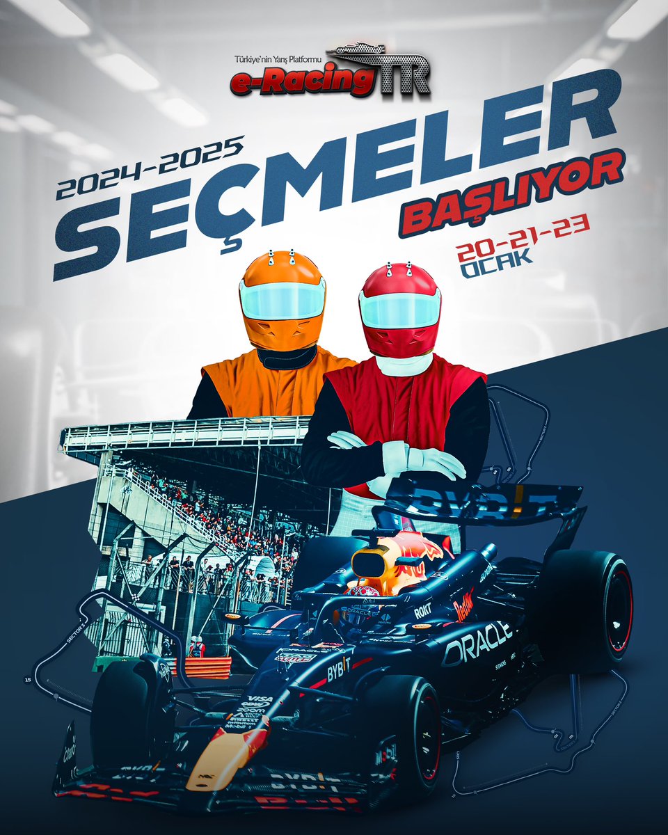F1 24 seçmeleri başlıyor 🏁 Bu heyecana sizde hemen katılın.! 

Kayıt linkine profilimizde 🏎️

Seçme Tarihleri;
🔴 20.01.2025 
🔴 21.01.2025 
🔴 23.01.2025

🛞  eracingtr.com

 Tüm platformlardan katılım sağlayabilirsiniz.
(Steam-EA-Xbox-Playstation) 

#F124 | #F1Game l