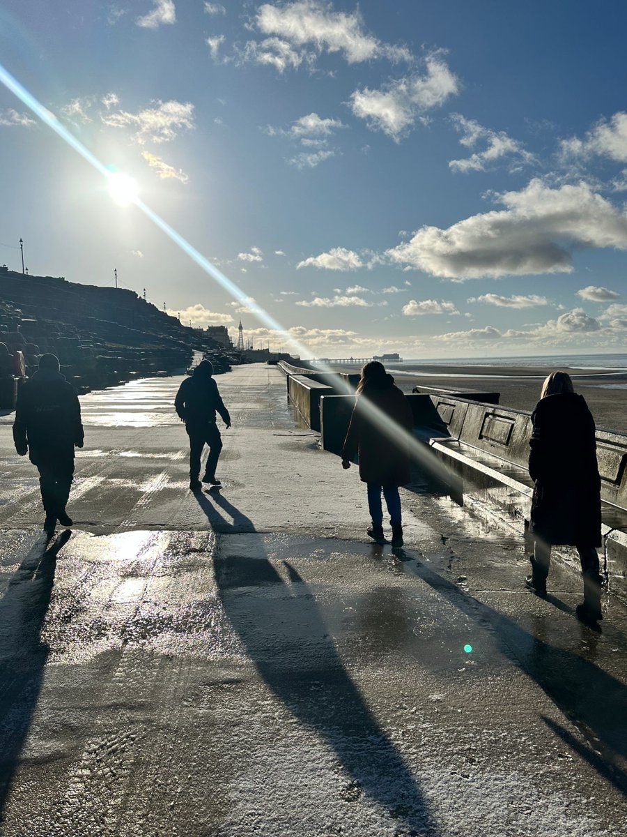 This fresh and icy morning brought inspiration as we walked along Blackpool’s seafront with 3 of our residents.

Each of them shared how the ‘Walk &amp; Talk’ activity has significantly improved their mental and physical well-being, highlighting the power of connection and movement.