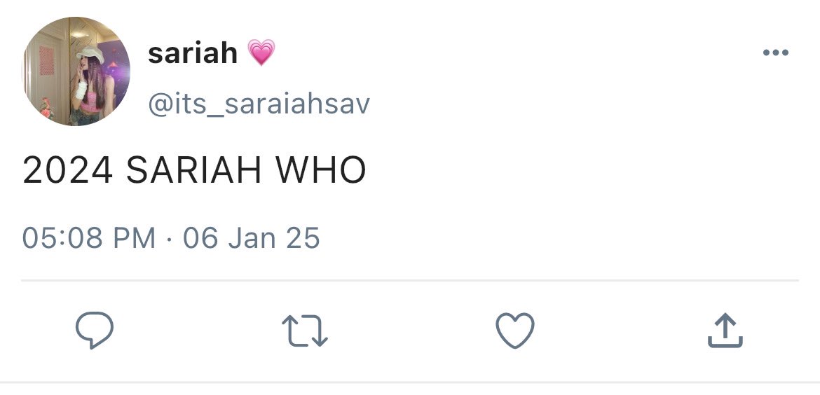 kikkcolet's tweet photo. new year new me? — a #mikhcey au

With the new year approaching, Sariah  (😺) is determined to tackle her resolutions head-on. But as temptations arise, will she conquer her goals—or will this year’s ambitions only slip through her fingers? https://t.co/vBbqyvRNww