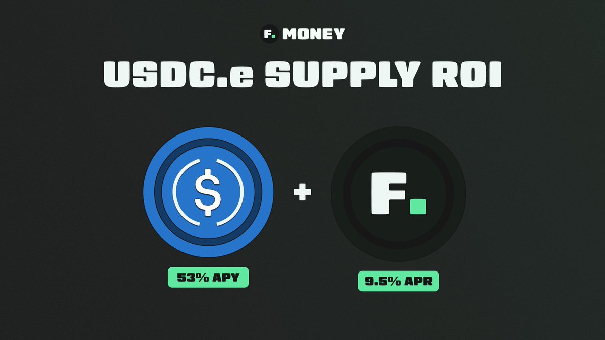 This is crazy 🚨

Supply your $USDC.e and earn 53% APY in real yield, plus an extra 9.5% APR in $fBUX. Maximize your earnings now!

Supply here:
sonic.fmoney.market/lending