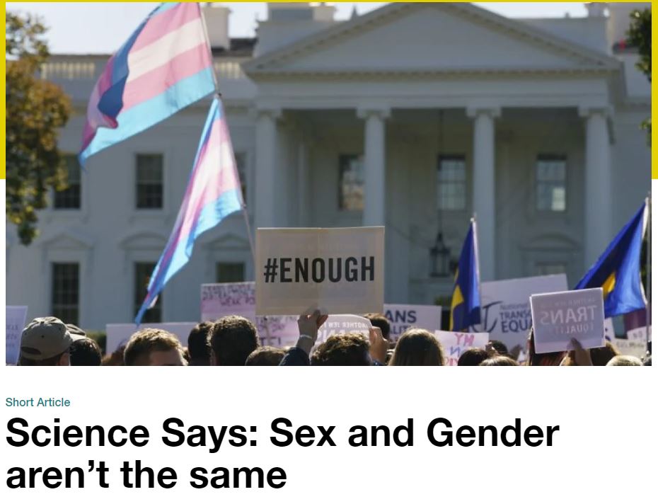 shadwhite's tweet image. A concerned parent of a Mississippi public school student sent me this picture of a test their student was being given. The question requires the student to accept that girls can become boys--to accept the radical gender ideology that's swept the nation.

Why is this in our…