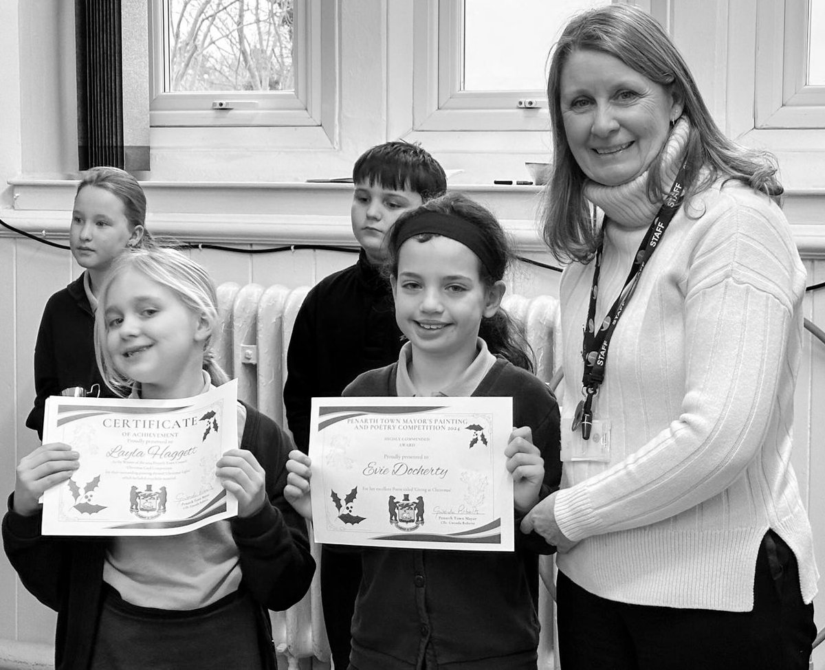 Llongyfarchiadau to our Town Mayor’s Painting and Poetry competition winners #talent #soproud #community <a href="/PenarthCouncil/">Penarth Town Council</a>
