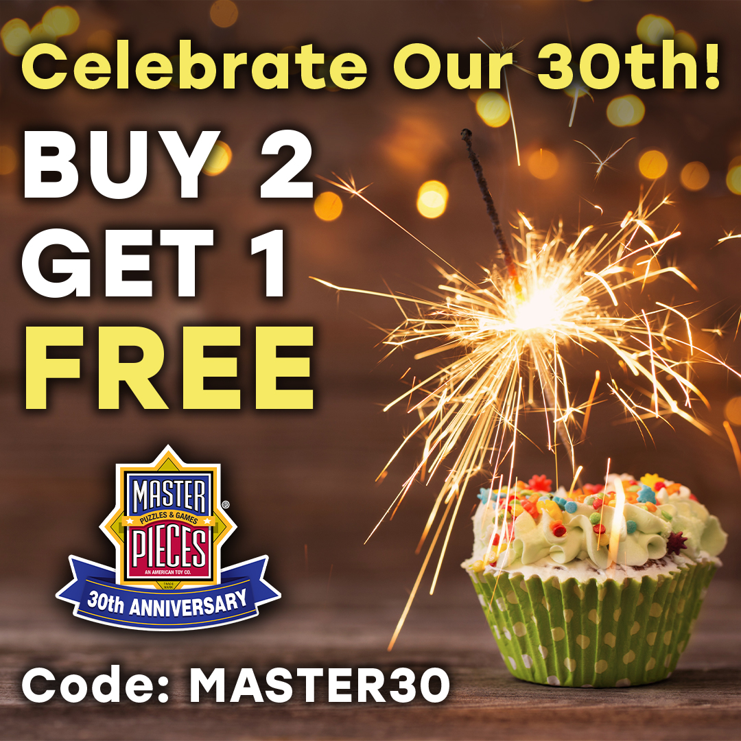 Round 2 of our Anniversary Celebration! 🎉🎉🎉
🌟 Shop the sale now👏 and score new puzzles at great prices: bit.ly/3A7DI80 

#puzzlegram #puzzlecommunity #puzzlelover #jigsawpuzzle