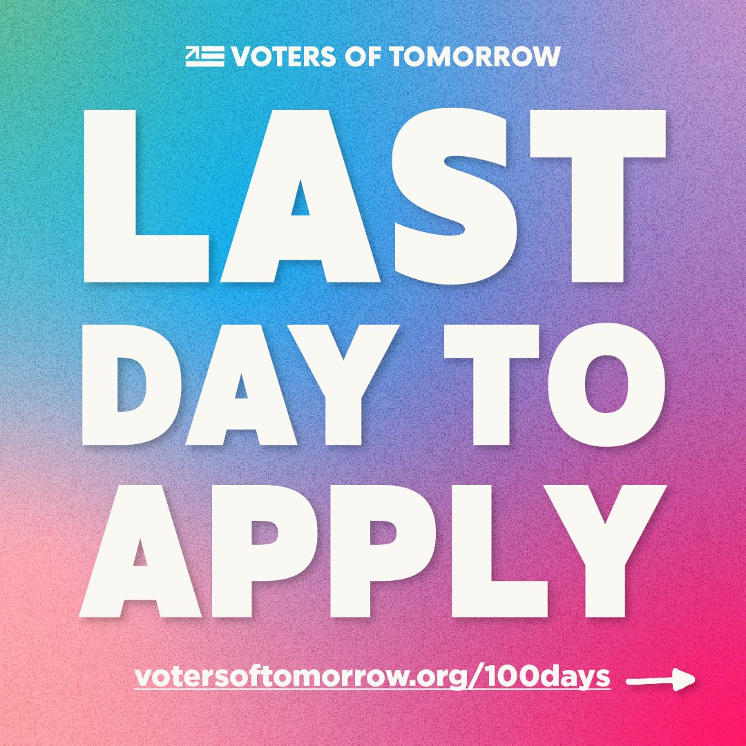 Voters of Tomorrow tweet media