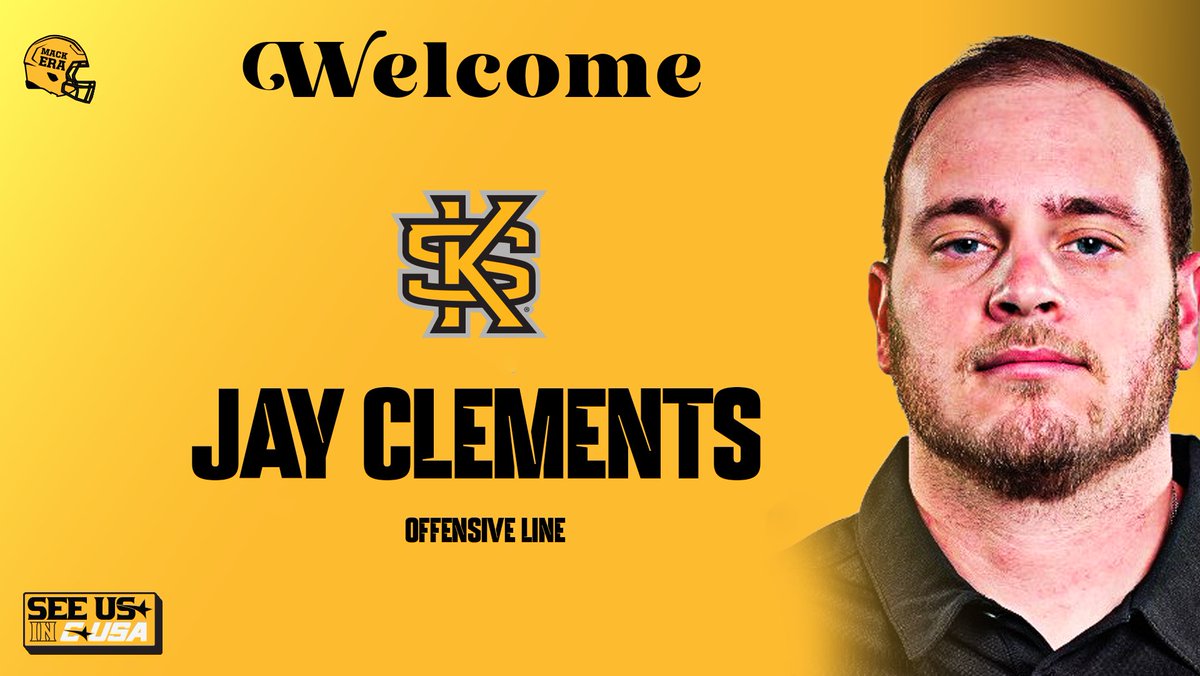 Offensive Line Coach <a href="/Jay_Clem_/">Jay Clements</a> 

Bio 🔗 tinyurl.com/yvrpbxks

#HootyHoo | #SeeUs
