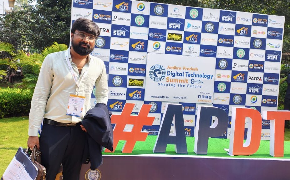 Political_Er's tweet photo. Attended the Andhra Pradesh Digital Technology Summit, Visakhapatnam 🌐

This Summit showcased the transformative potential of Deep Tech and Generative AI in shaping the future of industries.

Looking forward to contributing to this exciting journey of digital transformation. https://t.co/foQuxRJeNC