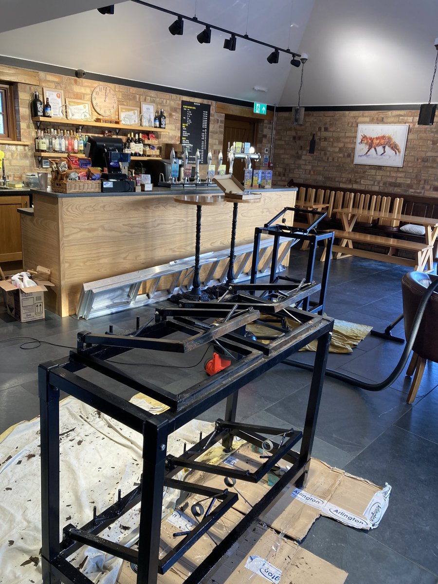 Behind the scenes

January is the time when we do any decorating and maintenance in the bar.

This continues this week and we reopen on Wednesday 15th January at 2

We can’t wait to welcome you all back