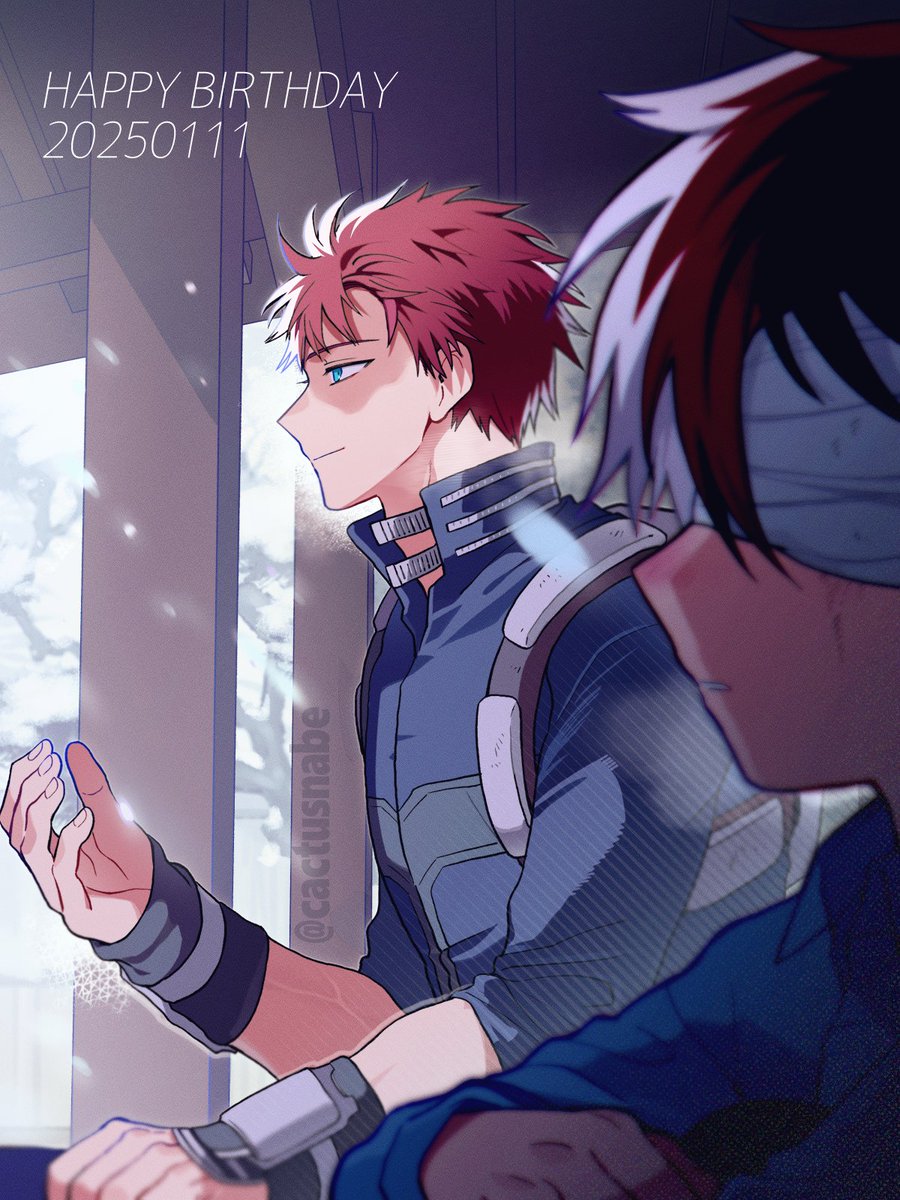 cactusnabe's tweet photo. 🍰お誕生日おめでとう！！💙
#轟焦凍生誕祭2025
#轟焦凍誕生祭2025 https://t.co/FMJOKBt8ze