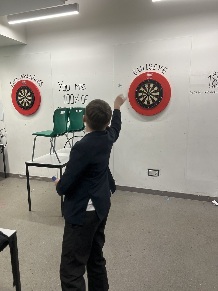 Following <a href="/LukeTheNuke180/">Luke Littler</a>’s victory students of <a href="/PassmoresAc/">Passmores Academy</a> have flocked to Darts Academy

Students making friends, challenging each other and enjoying being in the building after the final bell on a Friday. 

Huge thanks to <a href="/TargetDarts/">Target Darts</a> for sponsoring the team. 

<a href="/vicgoddard/">Vic Goddard</a>