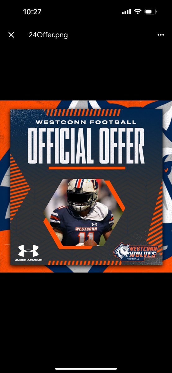 Joel Rey (@rey2jo) on Twitter photo After a great conversation and visit with coach <a href="/kjonesNFL/">Coach Kevin Jones</a> I am blessed to have received an official offer from <a href="/WestConnFB/">Westconn Football ๐บ</a>! #Wolves After a great conversation and visit with coach <a href="/kjonesNFL/">Coach Kevin Jones</a> I am blessed to have received an official offer from <a href="/WestConnFB/">Westconn Football ๐บ</a>! #Wolves