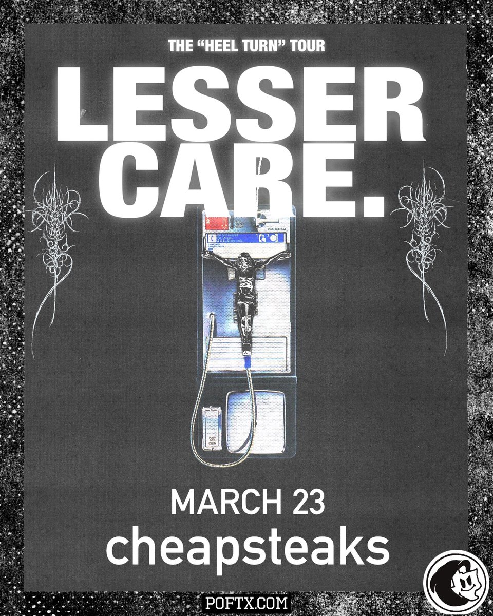 🚨NEW SHOW🚨

LESSER CARE PLAYS DALLAS

ON SALE AT NOON

LINK IN BIO