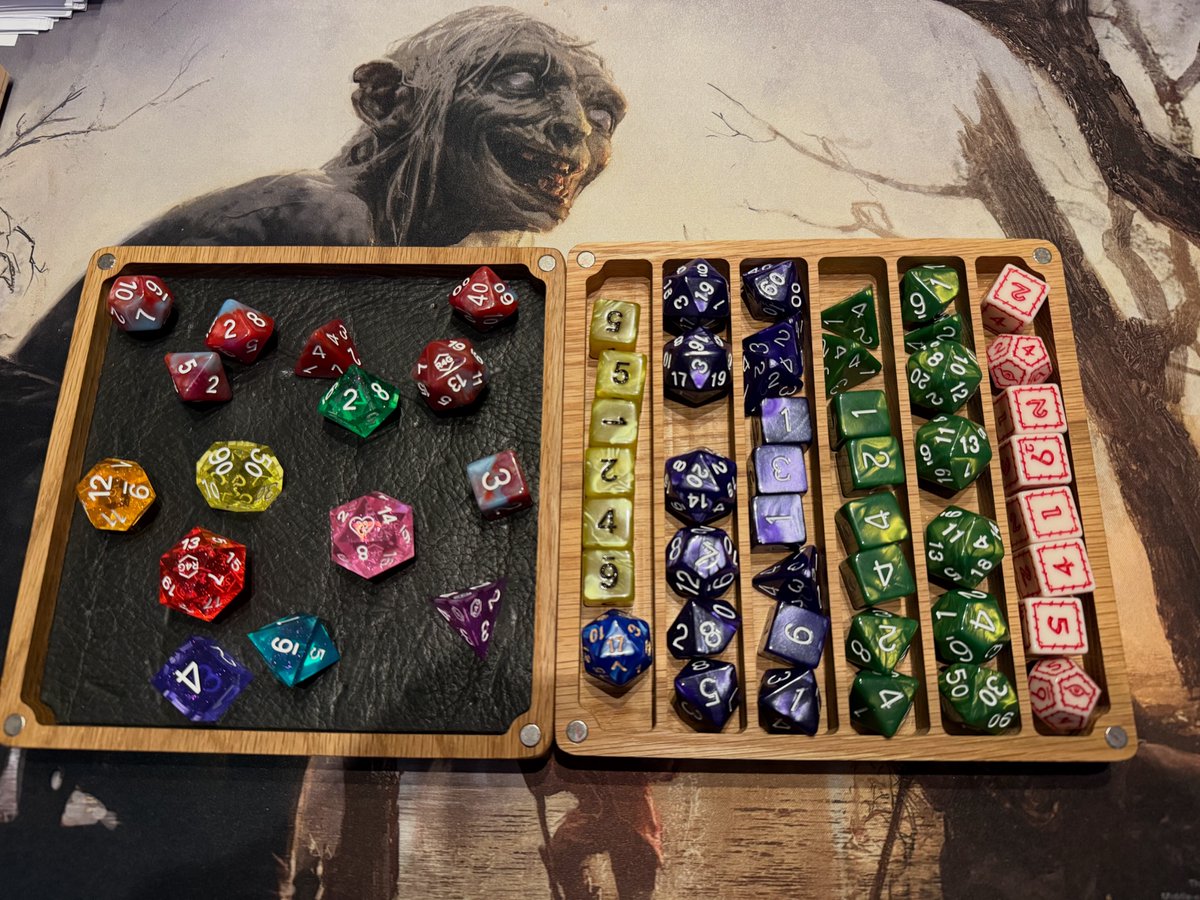 Roll4Gravity's tweet image. Happy Friday! May your rolls be precious to you this weekend ;-) #ttrpg