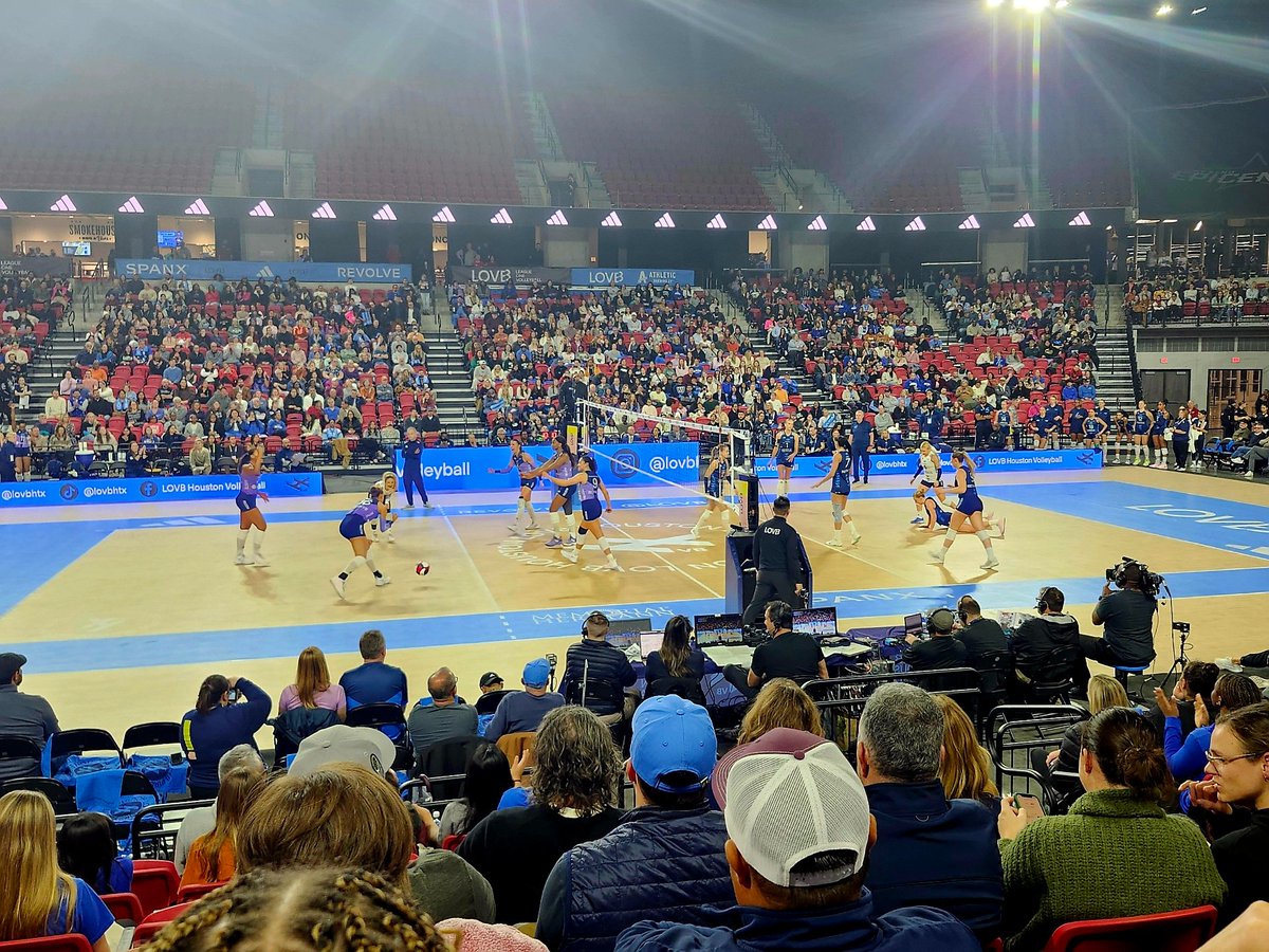 Front row seat to history being made in HTX
Dream It. Own It. Make it Happen.

#lovbhtx
#LOVB