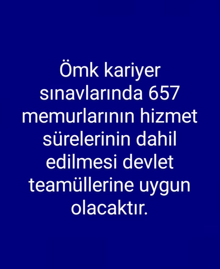#ÖMKdaMemuriyeteTakılanlar